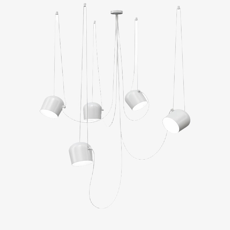 Axiomorna Minimalistische Verstellbare Moderne Hängelampe – Schlanke LED-Hängeleuchte für Jeden Raum N02