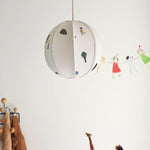 Load image into Gallery viewer, Cotton Colorful Scene Plug-In Pendant
