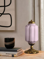 Charger l&#39;image dans la visionneuse de galerie, Lampe de table LED Eloise vintage en verre
