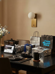 Metio Dome Mid-Century Modern Metal Wall Sconce – Dome Silhouette Wall Sconce for Living Room