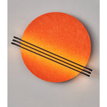 Load image into Gallery viewer, Abstract Sunrise Felt Wall Sconce