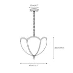 Charger l&#39;image dans la visionneuse de galerie, Lampe à suspension Tulip Scoop
