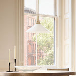 Charger l&#39;image dans la visionneuse de galerie, Aurenza Modern Farmhouse  Cone Pendant Light – Dimmable Kitchen and Entryway Lighting
