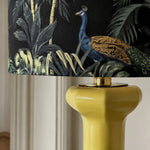 Load image into Gallery viewer, Peacock shade and ceramic neck detail