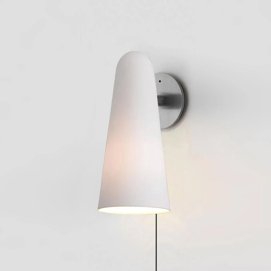 Conical Glass Plug-In Wall Light with Inline Switch - product image 11