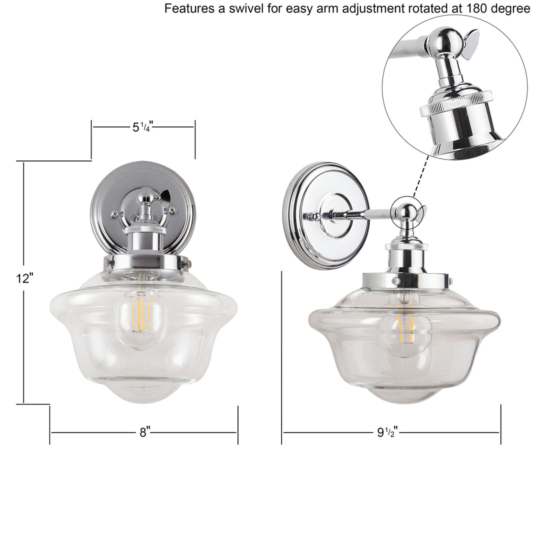 Lámpara de tocador de baño industrial Lavagna