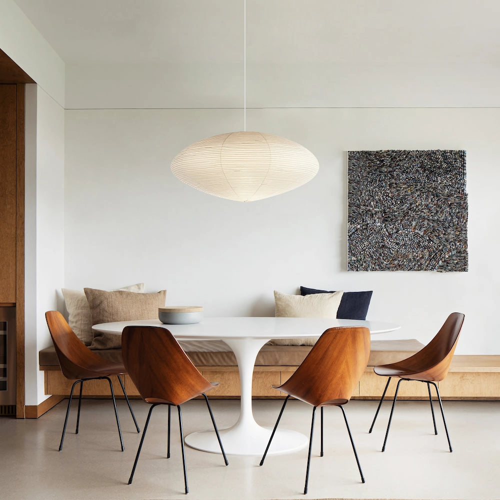 Mulberry Paper Plug-In Pendant Light