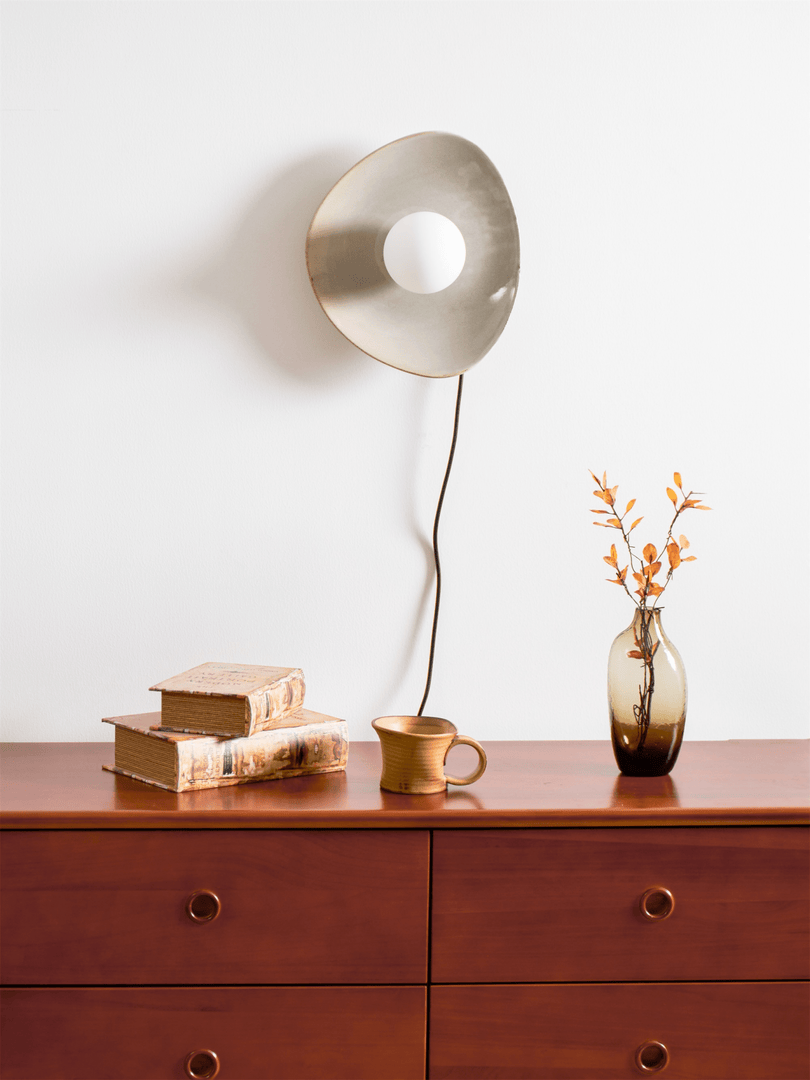 Pebble Ceramic Disc Plug-In Wall Light - product image 23