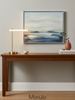 Load image into Gallery viewer, Voro Linear Rod Led Table Lamp - Modern Gold Style With Usb Port

