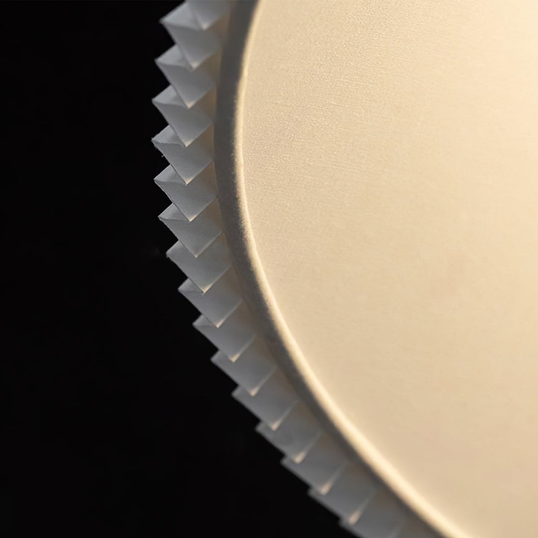 Lampe suspendue plissée Demare