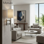 Load image into Gallery viewer, Mavora Minimalist Hammered Metal Linear Wall Light – Contemporary Accent Lighting Fixture
