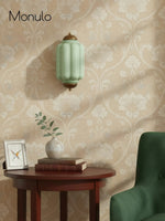 Load image into Gallery viewer, Vintage Milk Glass Flush Eloise Wall Sconce for Bedside Hallway
