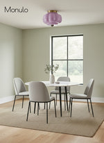 Load image into Gallery viewer, Retro Milk Semi Flush Mount Eloise Ceiling Light
