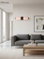 Load image into Gallery viewer, American Vintage Glass Lantern Shaped Horizontal Eloise Wall Sconce
