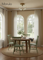 Load image into Gallery viewer, Retro Milk Semi Flush Mount Eloise Ceiling Light
