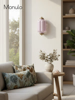 Load image into Gallery viewer, Vintage Milk Glass Flush Eloise Wall Sconce for Bedside Hallway
