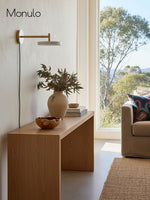 Cargar imagen en el visor de la Galería, Aplique de pared metálico monocromático escandinavo: iluminación para la decoración del dormitorio
