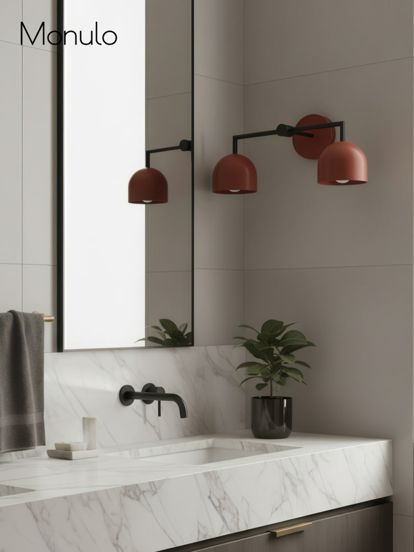 Farmhouse Vanity Wall Sconce – Rustic Bathroom Vanity Light Fixture