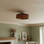 Load image into Gallery viewer, Coloria Water Ripple Vintage Remy Ceiling Lamp
