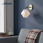 Load image into Gallery viewer, Talvior Faceted Glass Wall Sconce – Modern Style Bathroom or Hallway Accent Light
