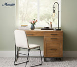 Load image into Gallery viewer, Lawson Minimalist Recycled Glass Desk Lamp – USB Enabled Table Lamp
