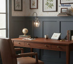 Load image into Gallery viewer, Lawson Minimalist Recycled Glass Desk Lamp – USB Enabled Table Lamp
