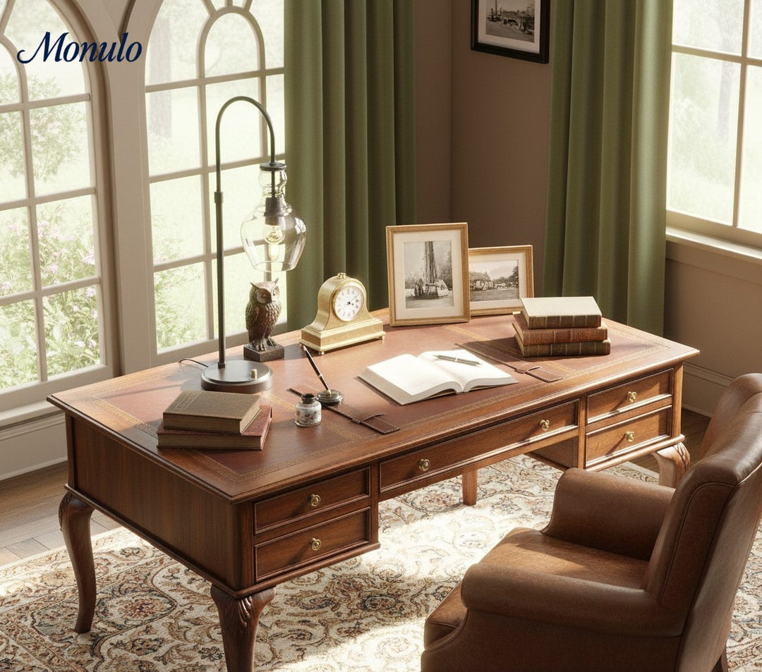 Lawson Minimalist Recycled Glass Desk Lamp – USB Enabled Table Lamp