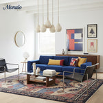 Load image into Gallery viewer, Rivrona Metal &amp; Glass 7-Light Ceiling Chandelier – Contemporary Style for Living &amp; Dining