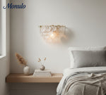 Load image into Gallery viewer, Sevra Modern Glass Disc Wall Lamp – Sleek Wall Mounted Accent Light for Home Interiors