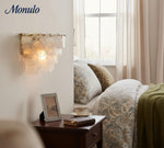 Load image into Gallery viewer, Sevra Modern Glass Disc Wall Lamp – Sleek Wall Mounted Accent Light for Home Interiors