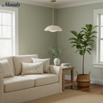 Bild in Gallery-Viewer laden, Elorina Pendelleuchte - Perforierter Metallschirm, Champagnerbronze
