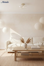 Bild in Gallery-Viewer laden, Lightail irisierendes Glas Deckenleuchte Aufputz – modernes elegantes Deckenleuchten-Design für Wohnzimmer／Esszimmer
