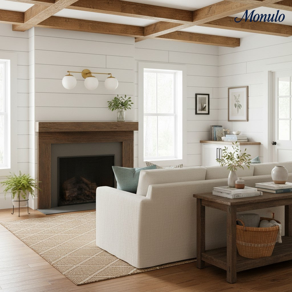 Lámpara de tocador LED regulable de cristal Glorica – Lámpara de baño minimalista tipo globo