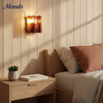 Load image into Gallery viewer, Verdura Architectural Wall Mounted Lamp with Glass Panel Design
