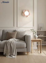 Bild in Gallery-Viewer laden, Rivolence Blütenblatt-inspirierte skulpturale Wandleuchte für Wohnzimmer &amp; Schlafzimmer
