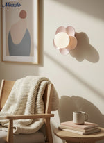 Bild in Gallery-Viewer laden, Rivolence Blütenblatt-inspirierte skulpturale Wandleuchte für Wohnzimmer &amp; Schlafzimmer
