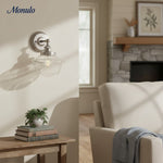 Bild in Gallery-Viewer laden, Crelina Clear oder Milchglas Industrielle Wandleuchte – Moderne Badezimmer-Waschtischbeleuchtung
