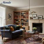 Charger l'image dans la visionneuse de galerie, Lustre arqué en métal massif Curva – Suspension de style industriel-moderne pour salle à manger