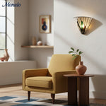 Load image into Gallery viewer, Verdura Tiffany Inspired Artistic Glass Wall Light – Accent Wall Fixture for Home
