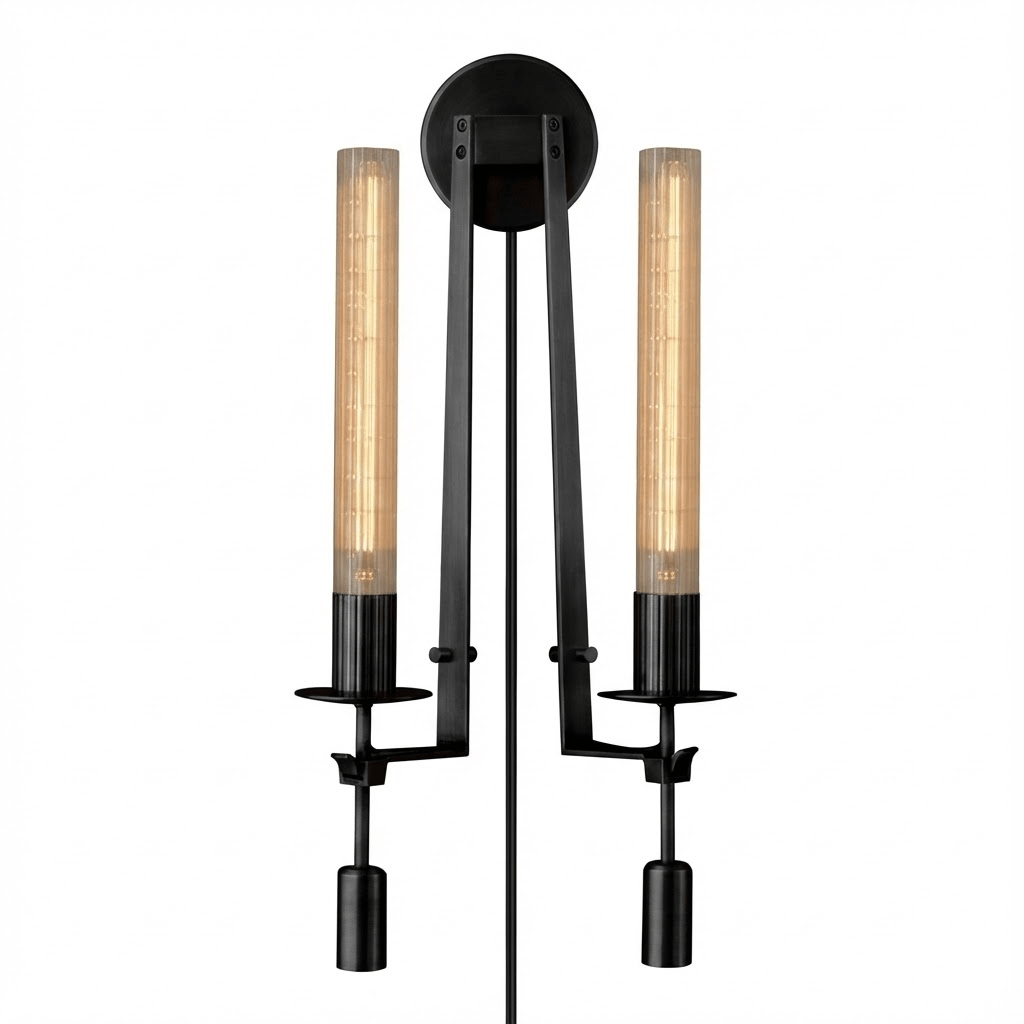 French Classicism Brass Plug-In Wall Light - product image 83