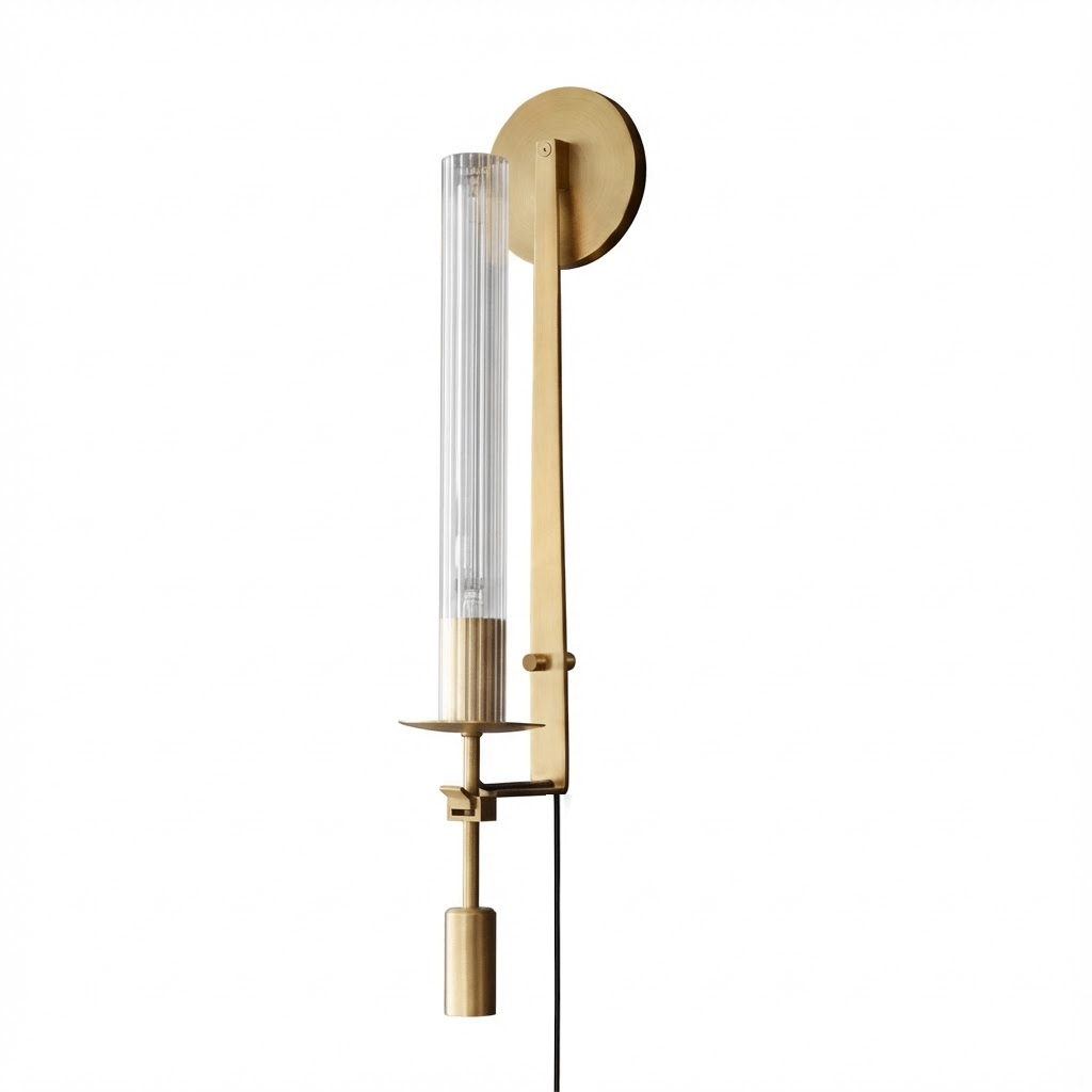 French Classicism Brass Plug-In Wall Light - product image 85