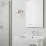 Load image into Gallery viewer, Glavira Recycled Glass Wall Sconce - Modern Bathroom Vanity Light
