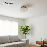 Load image into Gallery viewer, Dretta Tiered Drum Shade Pendant – Versatile Ceiling Light for Residential and Commercial Interiors
