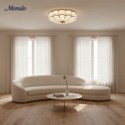 Flora Elegant Deco Ceiling Light – Artistic Flush Mount for Dining Rooms and Foyers