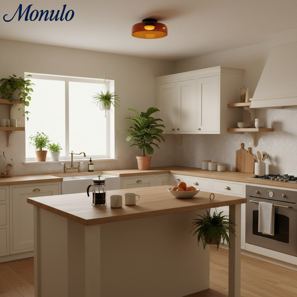 Verdoma Applique Plafonnier en Verre Multicouche Sculptural Design Moderne Scandinave pour Espaces de Vie