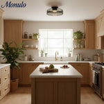 Charger l'image dans la visionneuse de galerie, Verdoma Applique Plafonnier en Verre Multicouche Sculptural Design Moderne Scandinave pour Espaces de Vie