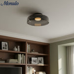 Charger l'image dans la visionneuse de galerie, Verdoma Applique Plafonnier en Verre Multicouche Sculptural Design Moderne Scandinave pour Espaces de Vie