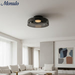 Charger l'image dans la visionneuse de galerie, Verdoma Applique Plafonnier en Verre Multicouche Sculptural Design Moderne Scandinave pour Espaces de Vie