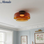 Charger l'image dans la visionneuse de galerie, Verdoma Applique Plafonnier en Verre Multicouche Sculptural Design Moderne Scandinave pour Espaces de Vie