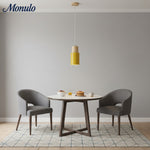 Cargar imagen en el visor de la Galería, Lámpara colgante cilíndrica Verdoma Playful Macaron - Cadena ajustable para iluminación de hogar y cafetería